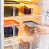 Fridge storage containers - 1000 ml (Pack of 6, Blue)