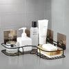 Metal Bathroom Corner Rack Storage Shelves